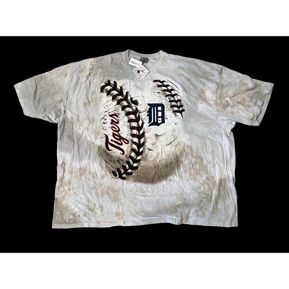 Liquid Blue 2014 Detroit Tigers MLB Baseball T-Shirt NWT! Mens Sz 8XL BIG & Tall - Picture 1 of 6